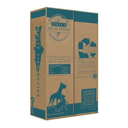 White Fish Diet Raw Frozen Pet Food