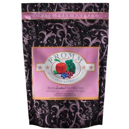 Fromm Beef Livattini Vegetables Recipe Four-Star Dry Cat Food