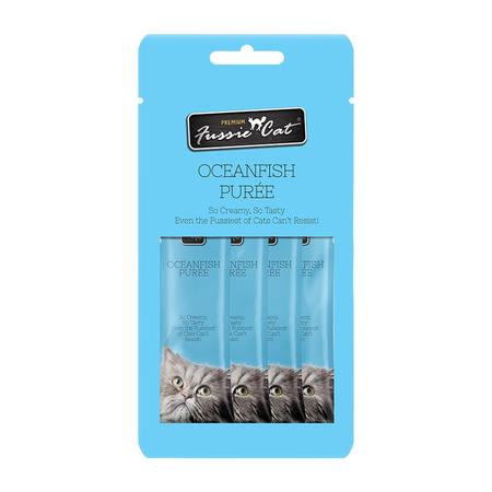 Ocean Fish Puree Cat Treat Food Topper