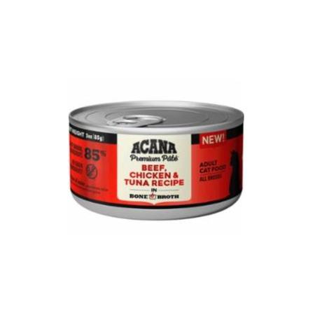 Acana Premium Pâté Beef Chicken & Tuna Recipe