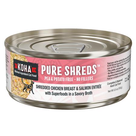 Pure Shreds Shredded Chicken Breast & Salmon Entrée