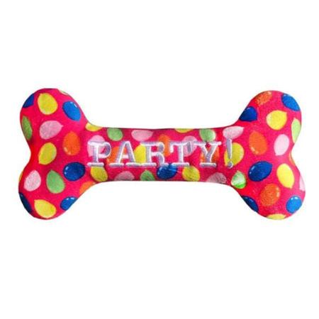 Lulubelles Power Plush Birthday Party Time Bone - Pink