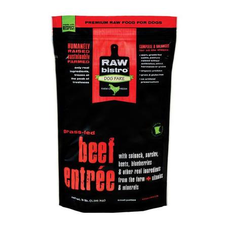 Frozen Raw Grass-Fed Beef Entrée