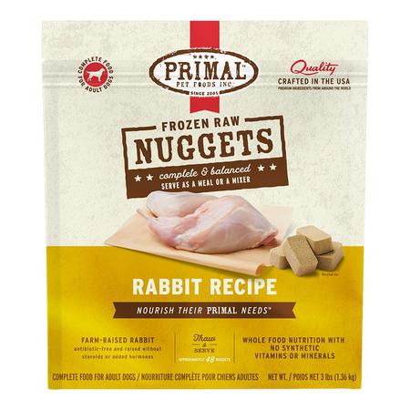 Rabbit Formula Raw Frozen Dog Food