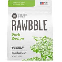 Rawbble Freeze Dried Dog Food Pork Recipe (Item #851907008510)
