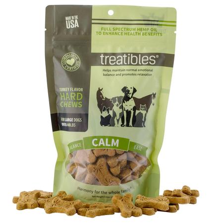 Turkey Hard Chews with Organic Full Spectrum Hemp Oil