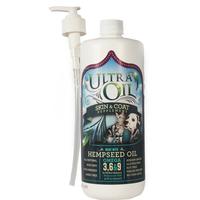 Ultra Oil Skin & Coat Supplement for Pets with Hempseed Oil (Item #852369000081)