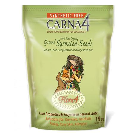 Flora4 Ground Sprouted Seeds Food Topper