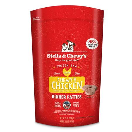 Chewy's Chicken Frozen Raw Dinner Patties