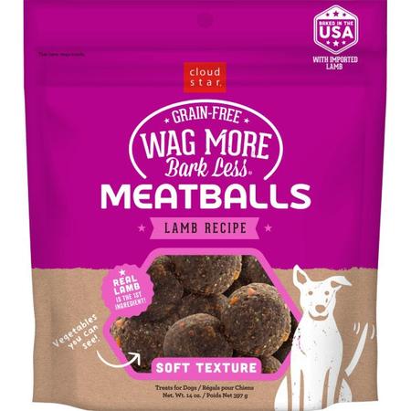 Wag More Bark Less Grain Free Lamb Meatballs