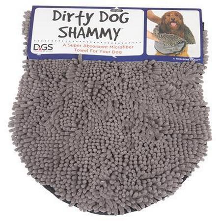Dirty Dog Shammy Towel - Gray