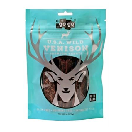 GoGo Stressless Venison Jerky Bars