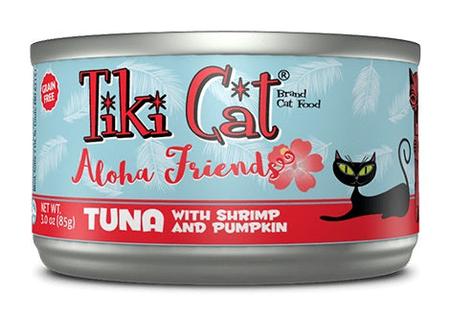 Tiki Cat Aloha Friends Tuna with Shrimp and Pumpkin