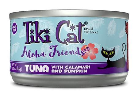 Tiki Cat Aloha Friends Tuna with Calamari and Pumpkin