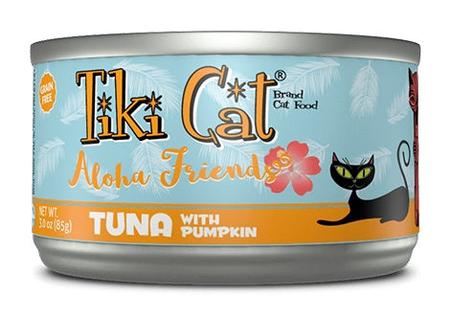 Tiki Cat Aloha Friends Tuna with Pumpkin