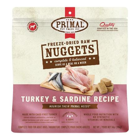 Primal Freeze Dried Turkey & Sardine Formula