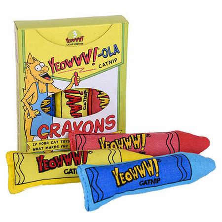 Yeowww!-ola Catnip Crayons