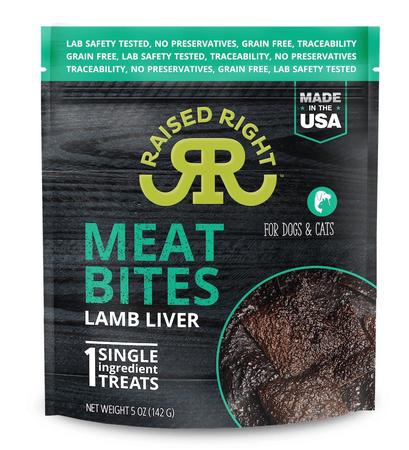 Lamb Liver Meat Bites