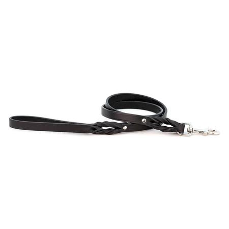 Black Braided Leash
