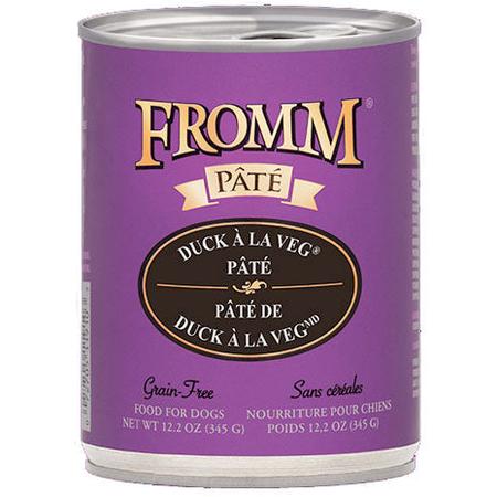 Duck a La Veg Pate Canned Dog Food