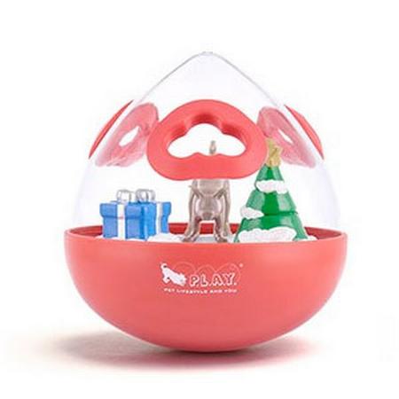Poinsettia Holiday Wobble Ball 2.0