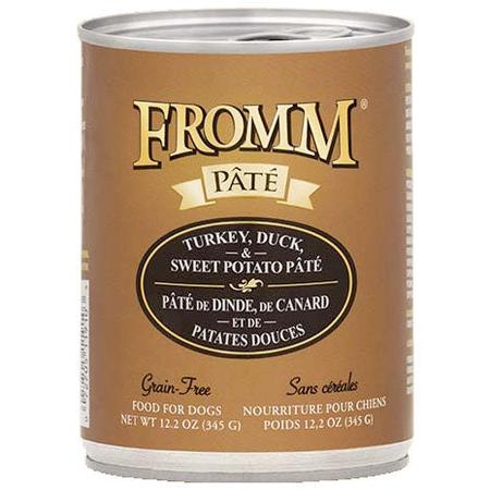 Turkey Duck & Sweet Potato Pate Canned Dog Food
