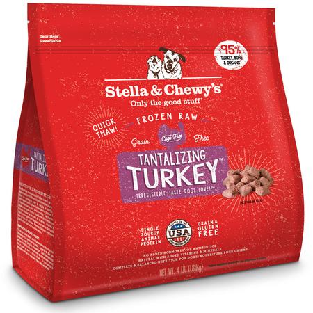 Tantalizing Turkey Frozen Raw Dinner Morsels