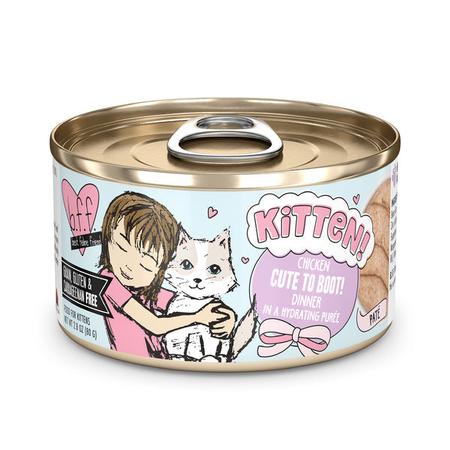 b.f.f. Kitten! Chicken Cute To Boot! Dinner in a Hydrating Purée