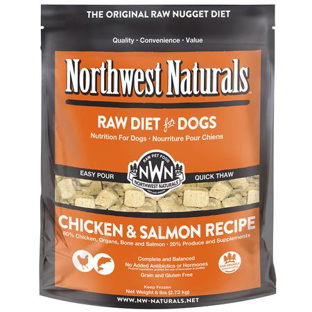 Chicken and Salmon Recipe Frozen Raw Nuggets