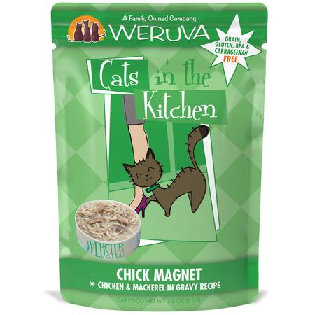 Cats in the Kitchen Chick Magnet