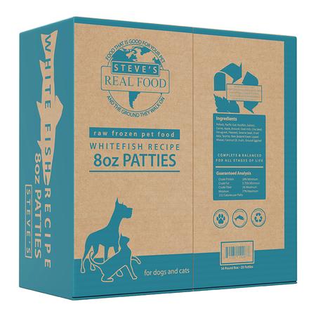 White Fish Diet Raw Frozen Pet Food