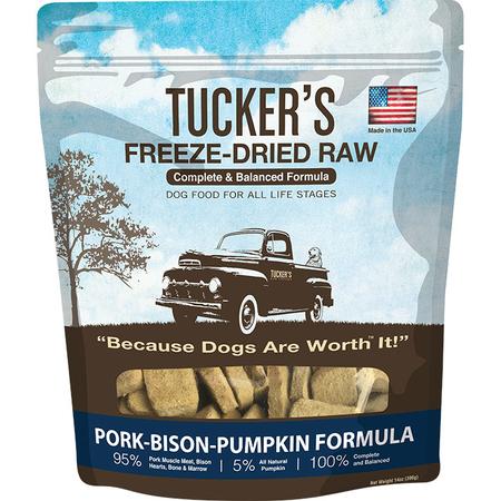 Pork-Bison-Pumpkin Freeze-Dried Food
