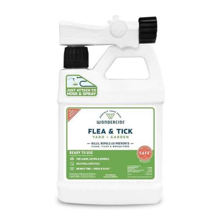 Wondercide Ready-to-Use Natural Flea & Tick Control for Yard + Garden – 32 oz