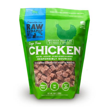 Frozen Raw Chicken Formula for Cats