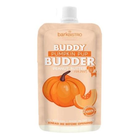 Bark Bistro Pumpkin Pup Buddy Budder – 4 oz Squeeze Pouch