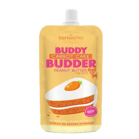 Bark Bistro Carrot Cake Buddy Budder – 4 oz Squeeze Pouch