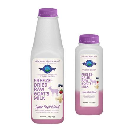 Freeze-Dried Raw Goat's Milk - Super Fruit Blend