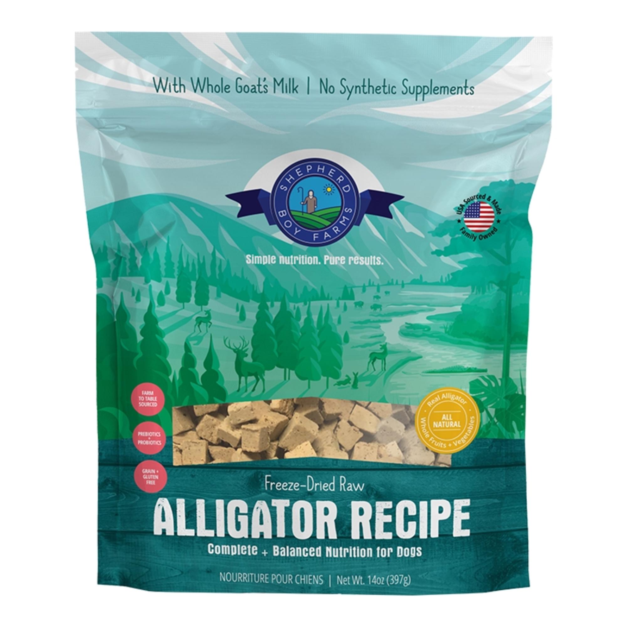 Freeze-Dried Raw Alligator Recipe