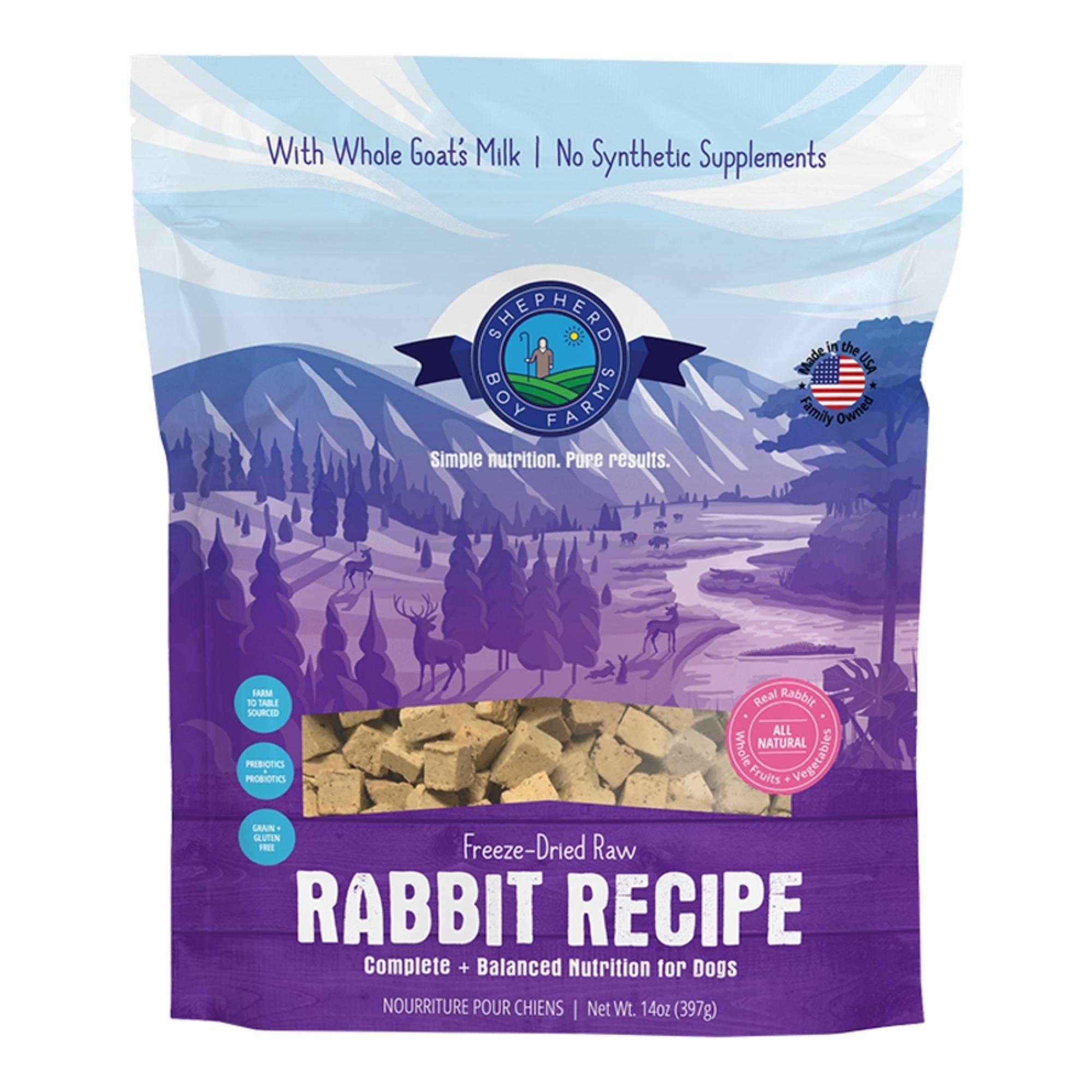 Freeze-Dried Raw Rabbit Recipe