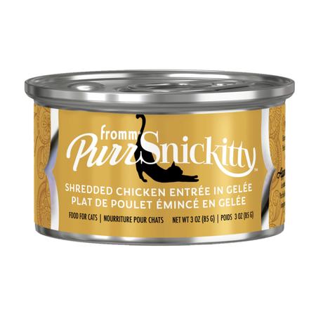 PurrSnickitty Shredded Chicken Entrée in Gelée for Cats