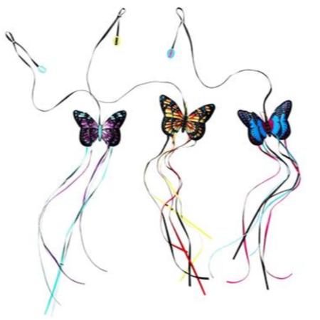 Teaser Butterfly Cat Toy - Assorted