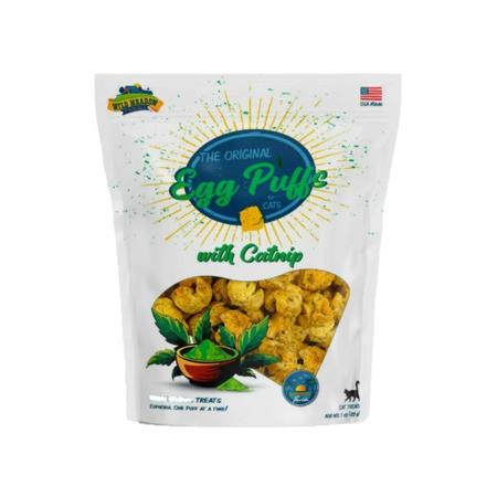 Egg Puffs For Cats with Catnip