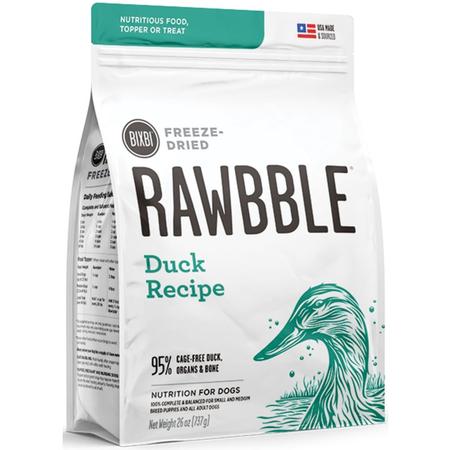 Rawbble Duck Freeze-Dried Dog Food