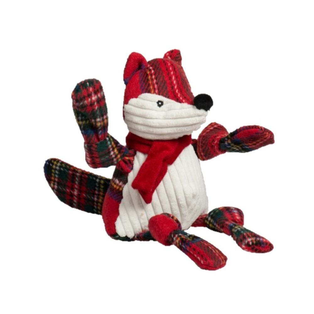 Tartan Tidings Fox Knottie® Dog Toy (Item #813168066838)