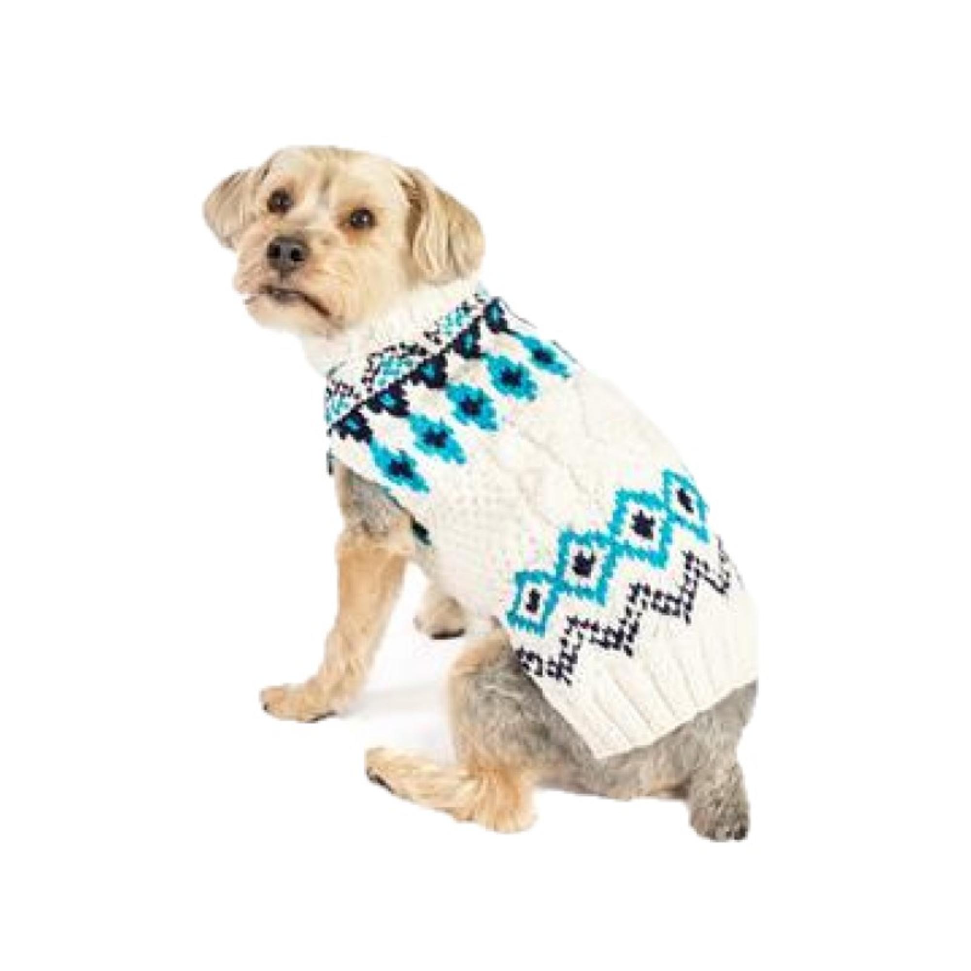 Costal Cable Dog Sweater