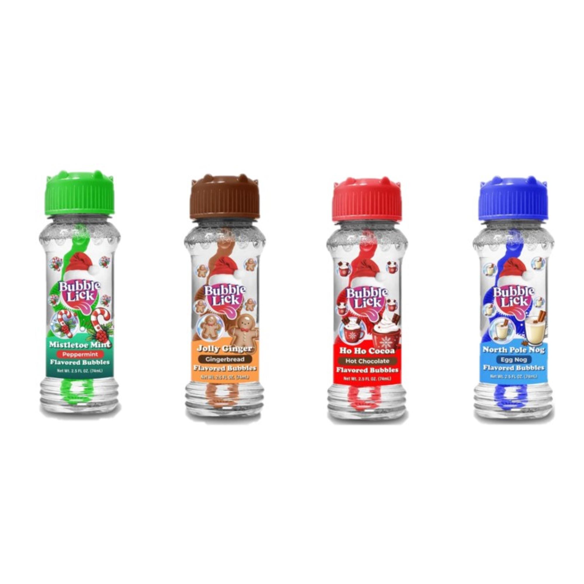 Bubblelick Assorted Holiday Flavor Bubbles