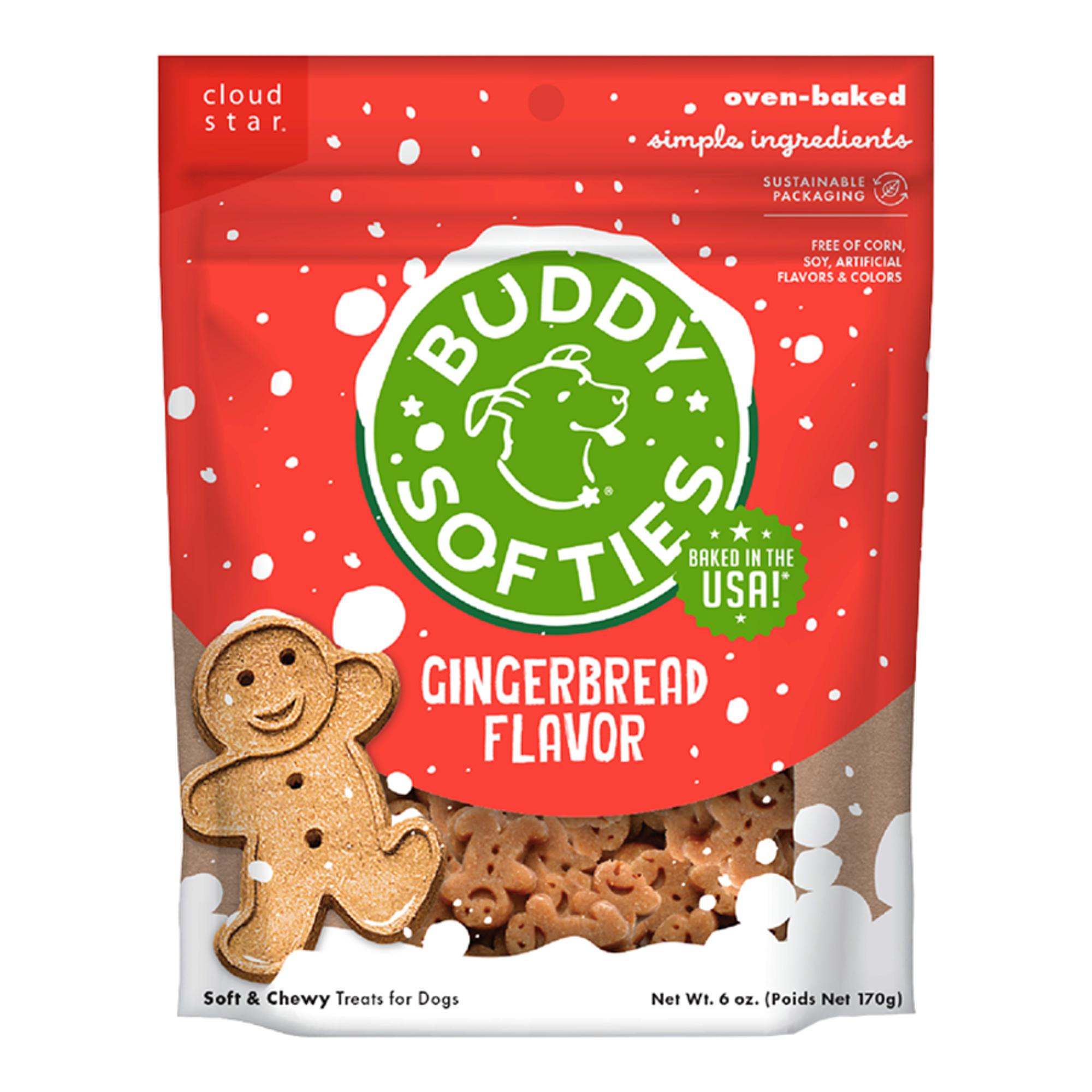 Buddy Biscuit Holiday Soft Gingerbread Treats