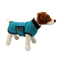 Teal Fleece Dog Coat (Item #400000050102)