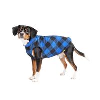 Cobalt Buffalo Check/Cobalt Double Fleece Pullover (Item #810153442202)