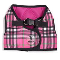#pink Plaid Harness Sm (Item #099461560765)